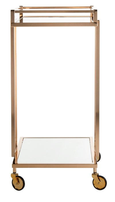 Capri 2 Tier Rectangle Bar Cart - Cool Stuff & Accessories