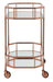 Silva 2 Tier Octagon Bar Cart/Rose Gold - Cool Stuff & Accessories