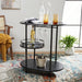 Iva 3 Tier Swivel Bar Table/Black - Cool Stuff & Accessories