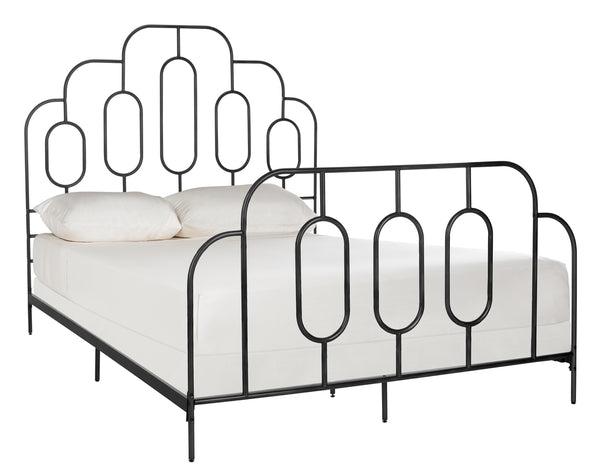 Paloma Metal Retro Bed/Black/Full - Cool Stuff & Accessories