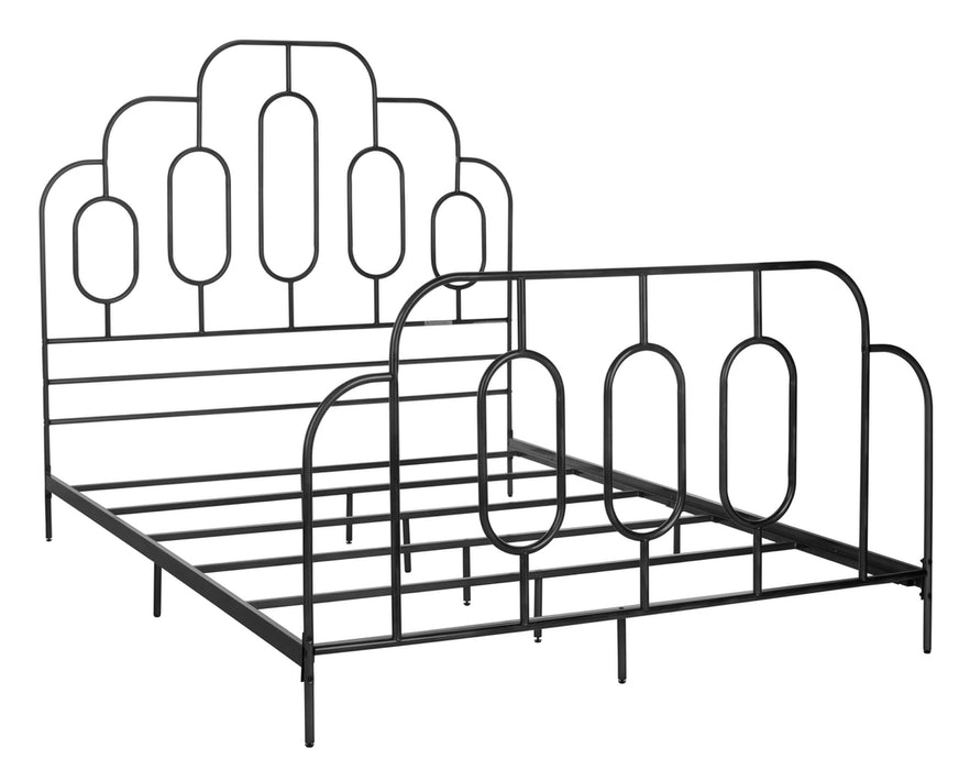 Paloma Metal Retro Bed/Black/Full - Cool Stuff & Accessories