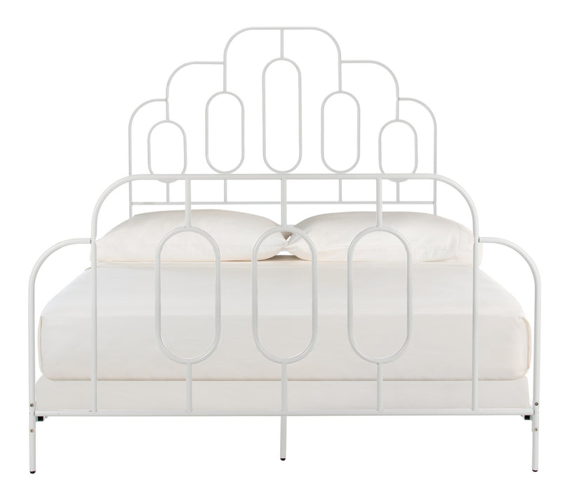 Paloma Metal Retro Bed/Queen/White - Cool Stuff & Accessories