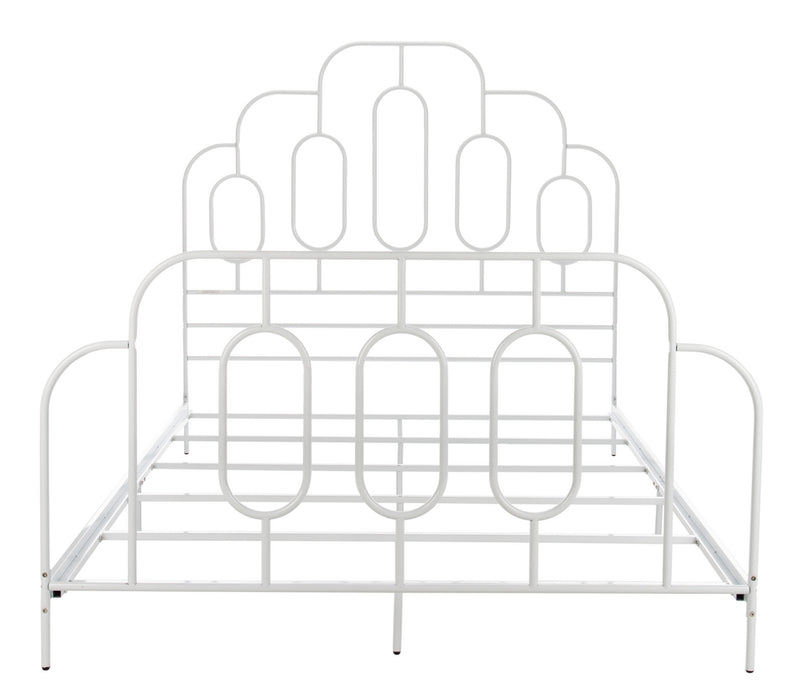 Paloma Metal Retro Bed/Queen/White - Cool Stuff & Accessories