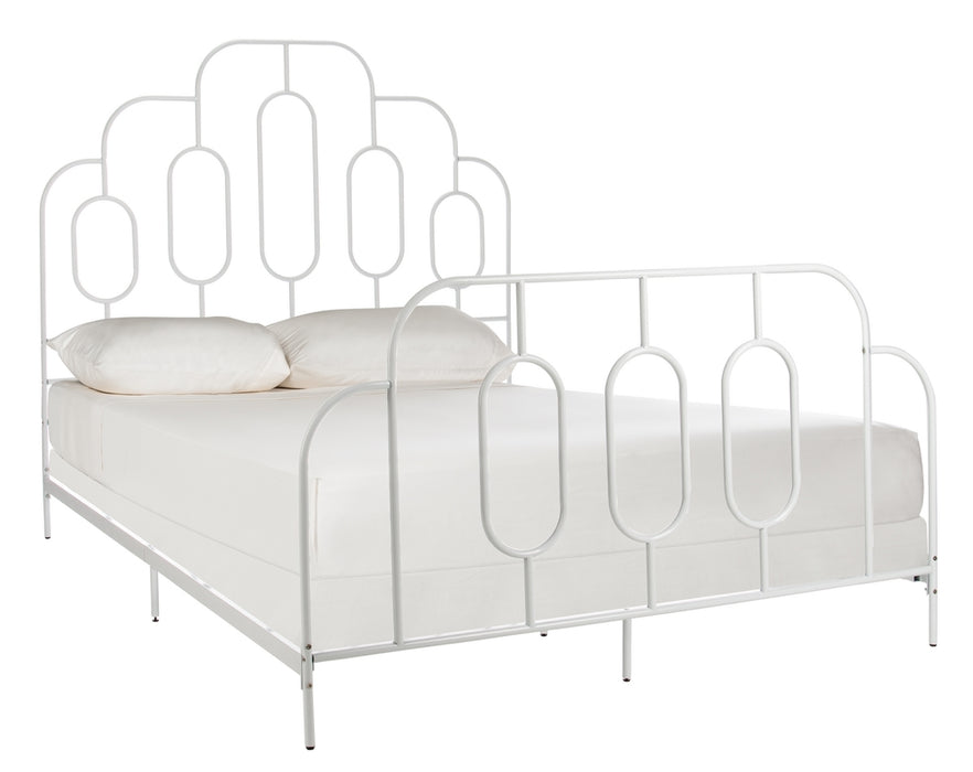 Paloma Metal Retro Bed/Queen/White - Cool Stuff & Accessories