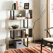 Louise Retro Mid Century Wood Bookcase - Cool Stuff & Accessories
