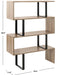 Louise Retro Mid Century Wood Bookcase - Cool Stuff & Accessories