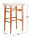 Kaleo Woven Leather Barstool - Cool Stuff & Accessories