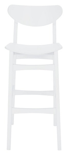 Thaxton Bar Stool/White