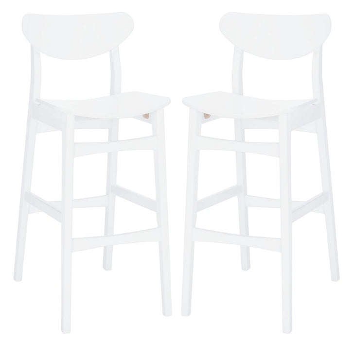 Thaxton Bar Stool/White