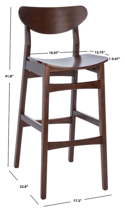 Thaxton Bar Stool/Walnut