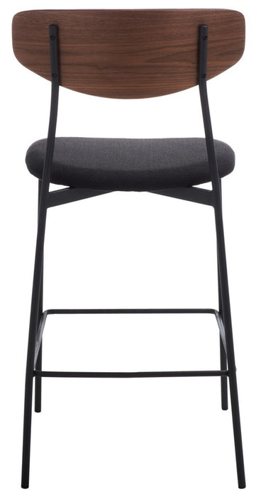 Ryker Counter Stool/ Walnut Black - Cool Stuff & Accessories