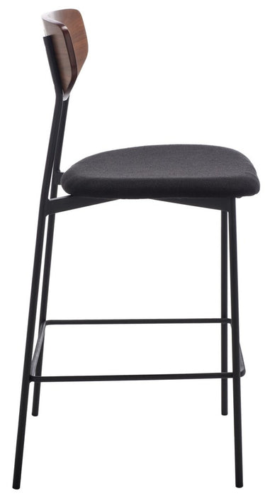 Ryker Counter Stool/ Walnut Black - Cool Stuff & Accessories