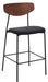 Ryker Counter Stool/ Walnut Black - Cool Stuff & Accessories