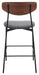Ryker Counter Stool/ Walnut grey - Cool Stuff & Accessories