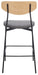 Ryker Counter Stool/ Oak Grey - Cool Stuff & Accessories