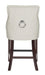 Eleni Tufted Wing Back Counter Stool/Grey - Cool Stuff & Accessories