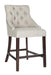 Eleni Tufted Wing Back Counter Stool/Grey - Cool Stuff & Accessories