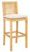 Tojo Cushioned Cane Bar Stool - Cool Stuff & Accessories