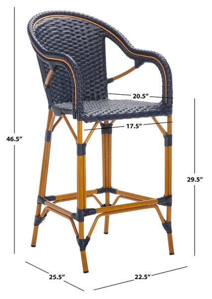 California Bar Stool/Navy