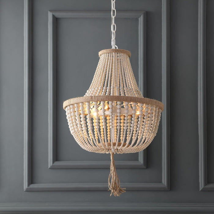 KRISTI 3 LIGHT 16.5-INCH BEADED PENDANT - Cool Stuff & Accessories