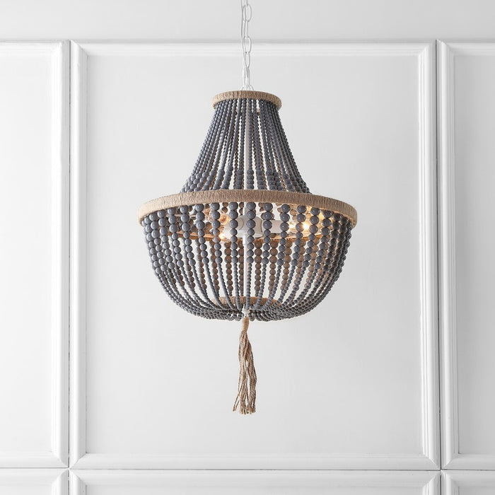 KRISTI 3 LIGHT 16.5-INCH BEADED PENDANT - Cool Stuff & Accessories