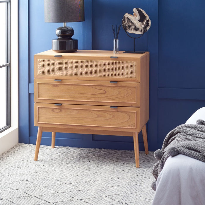 Baisley 3 Drawer Rattan Chest - Cool Stuff & Accessories