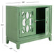 Shannon 2 Door Chest/Turquoise - Cool Stuff & Accessories