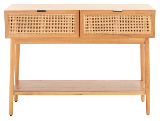 Baisley 2 Drawer Rattan Console Table - Cool Stuff & Accessories