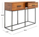 Marquise 2 Drawer Console Table - Cool Stuff & Accessories