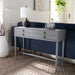 Aliyah 4 Drawer Grey Console Table - Cool Stuff & Accessories