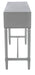 Aliyah 4 Drawer Grey Console Table - Cool Stuff & Accessories