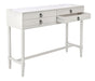 Aliyah 4 Drawer White Console Table - Cool Stuff & Accessories