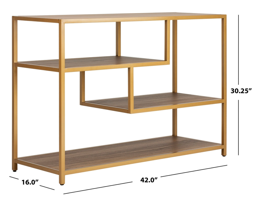 Reese Geometric Console Table/Gold - Cool Stuff & Accessories
