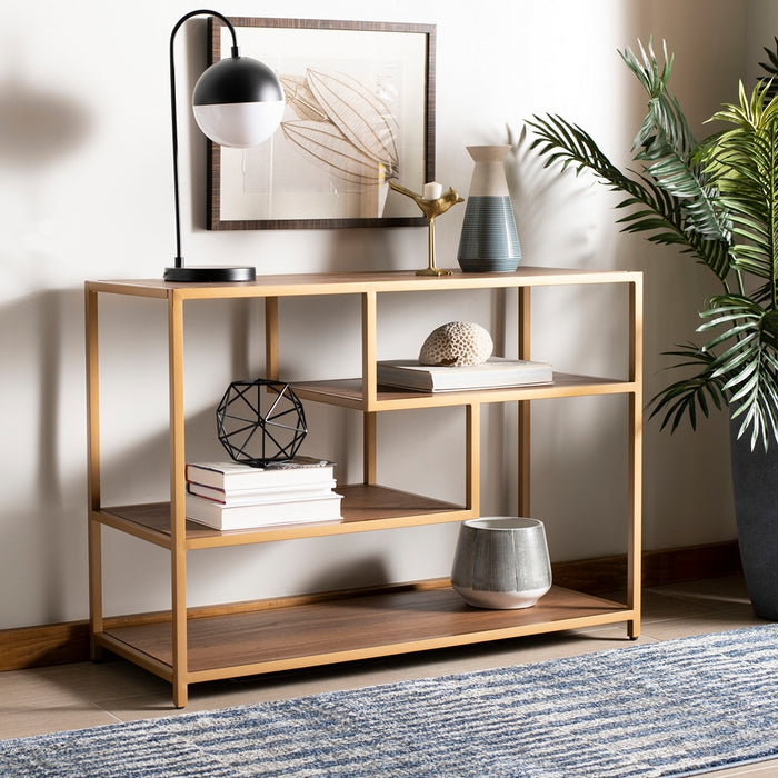 Reese Geometric Console Table/Gold - Cool Stuff & Accessories