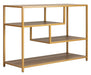 Reese Geometric Console Table/Gold - Cool Stuff & Accessories