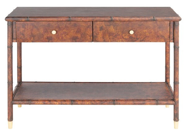 Tudor 2 Drawer 1 Shelf Console Table - Cool Stuff & Accessories