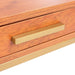 Elaine 2 Drawer Coffee Table/ Natural Gold - Cool Stuff & Accessories