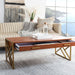 Elaine 2 Drawer Coffee Table/ Natural Gold - Cool Stuff & Accessories