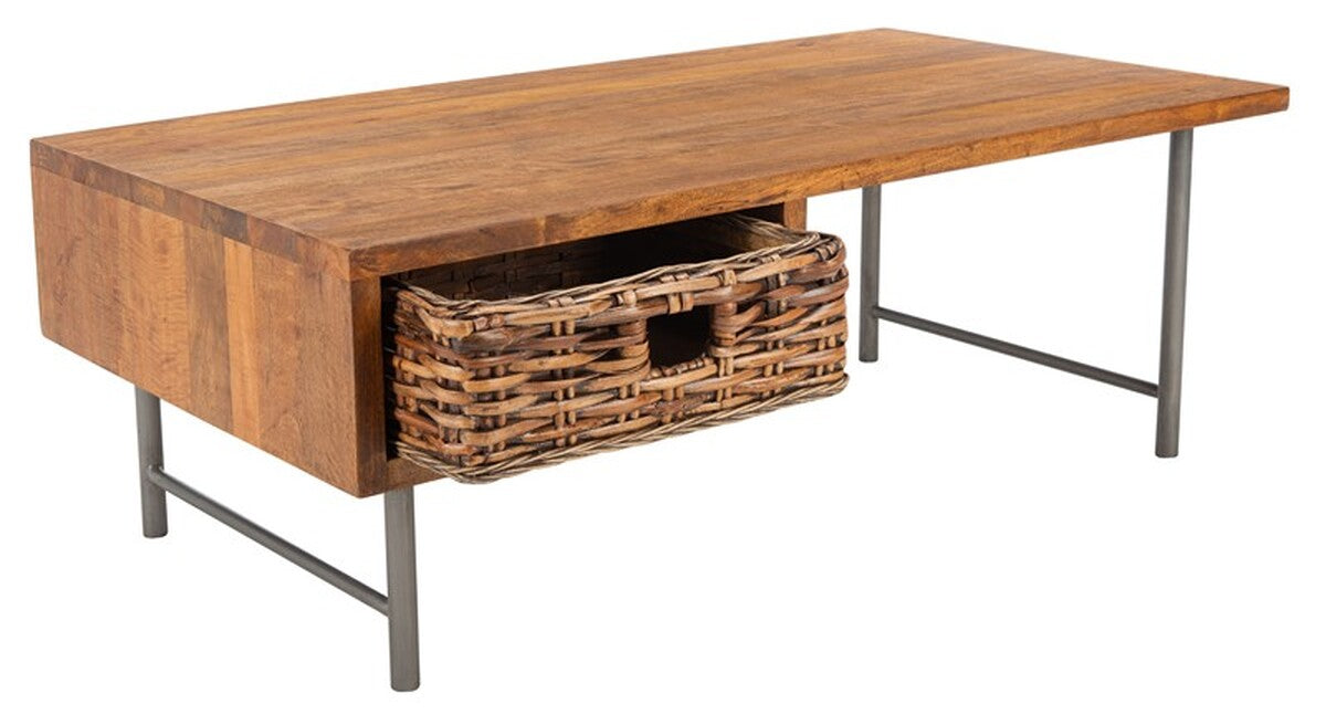 Allester 1 Rattan Drawer Coffee Table - Cool Stuff & Accessories