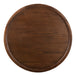 Devin Round Pedestal Coffee Table/ Dark Walnut - Cool Stuff & Accessories