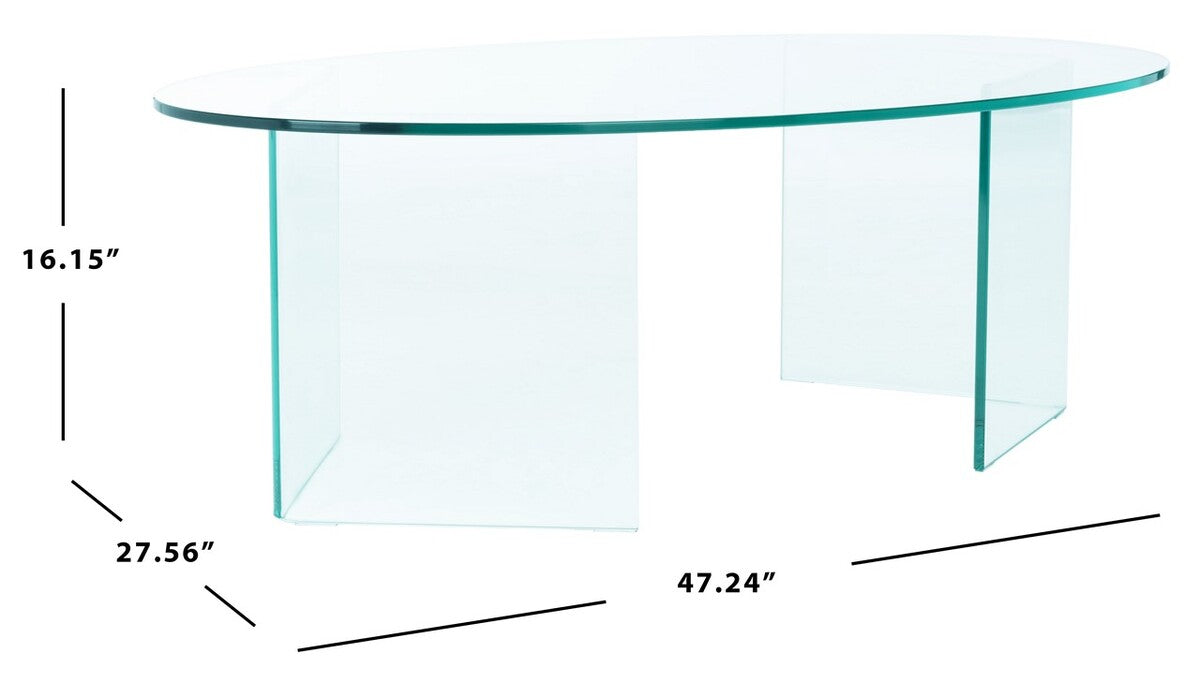 Carsten Tempered Glass Coffee Table - Cool Stuff & Accessories
