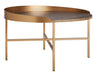 Prague Round Gold Coffee Table - Cool Stuff & Accessories