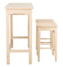 Colbie 3 Piece Pub Set/White Oak - Cool Stuff & Accessories