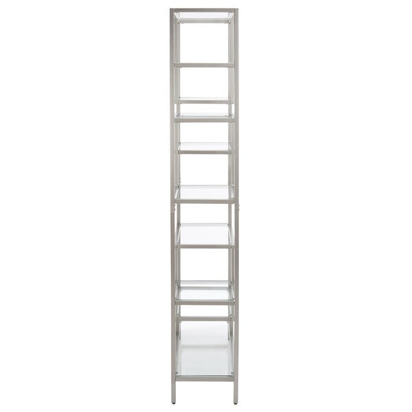Ramie 10 Shelf Etagere/ Silver