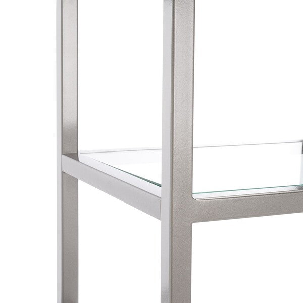 Ramie 10 Shelf Etagere/ Silver