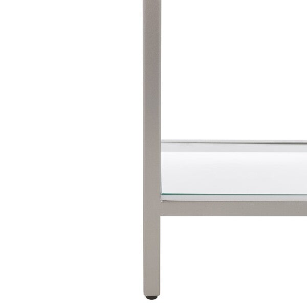 Ramie 10 Shelf Etagere/ Silver