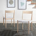 Eluned Leather Dining Chair/White - Cool Stuff & Accessories