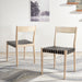 Eluned Leather Dining Chair/Black - Cool Stuff & Accessories