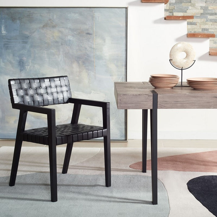 Cire Leather Dining Chair/ Black - Cool Stuff & Accessories
