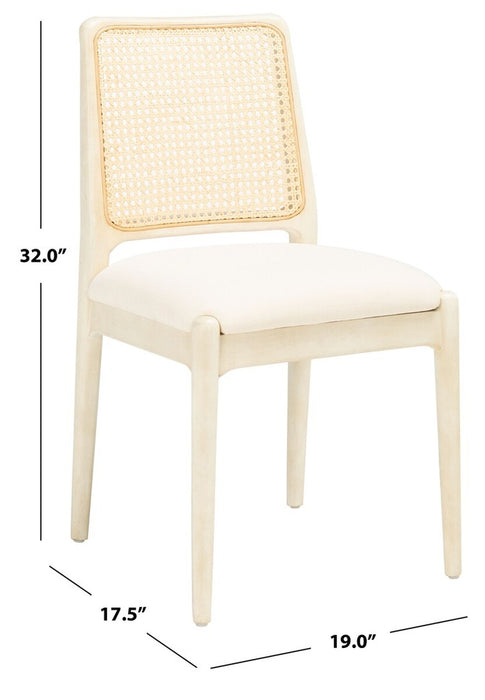 Reinhardt Rattan Dining Chair White - Cool Stuff & Accessories